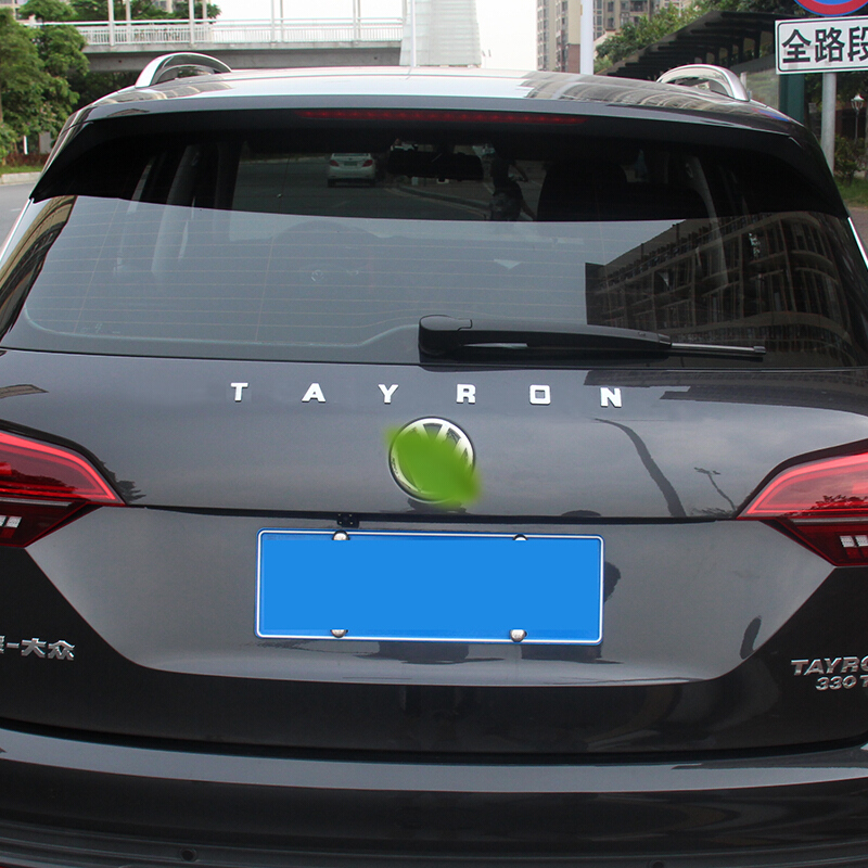 炫咖新 一汽大众探岳字母标改装车标贴汽车用品装饰金属机盖后车标