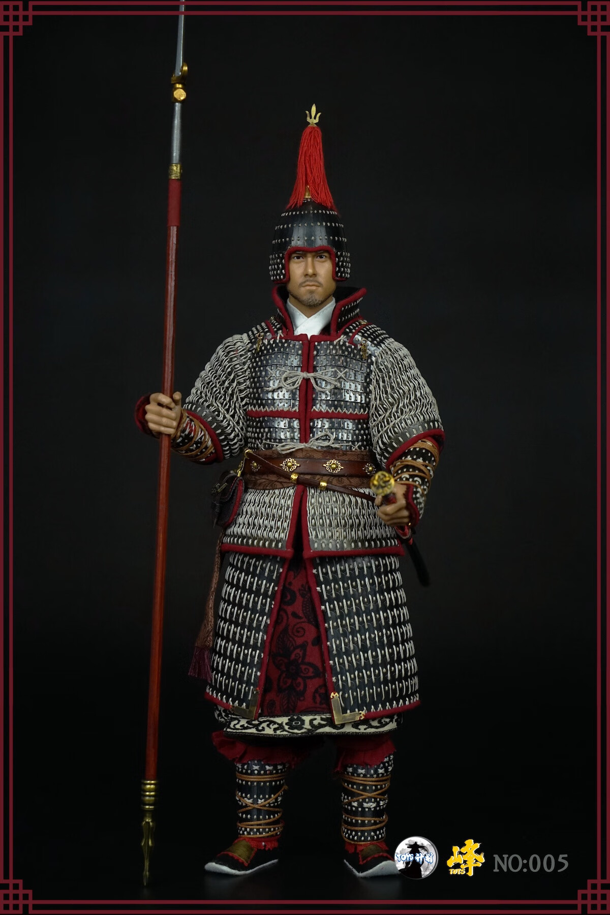 凯史中国古代兵人1/6兵人模型 古代 大汉御林卫 金属甲 三色可选 白甲