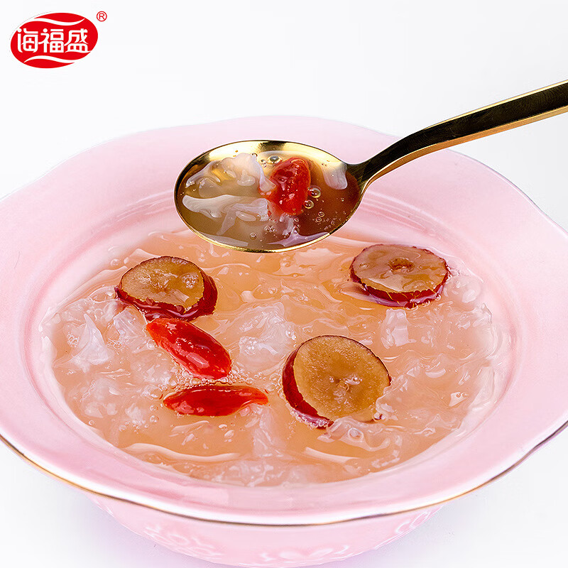 海福盛 银耳羹红枣枸杞冻干汤冲泡免煮速食方便银耳汤 二盒