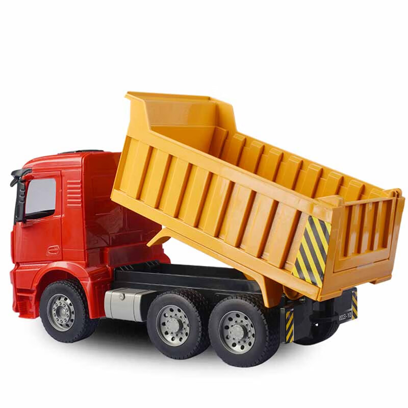 玩具车翻斗车双鹰工程车六一儿童节手动模型礼物男孩运输