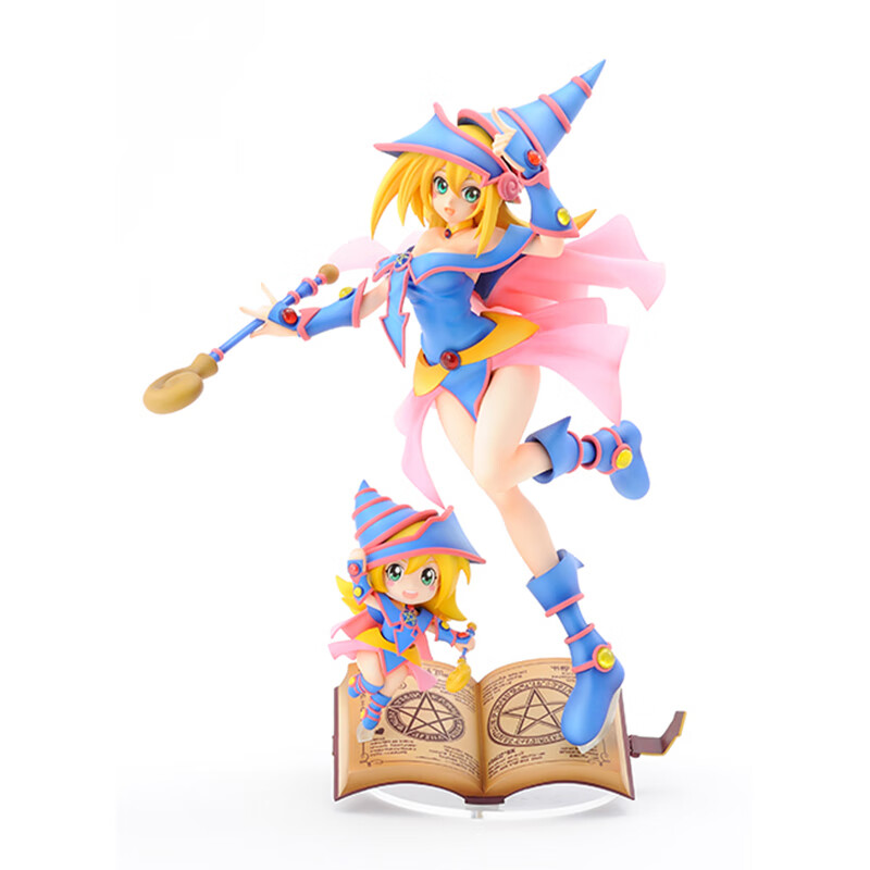 游戏王hj黑魔导女孩手办决斗怪兽美少女二次元动漫周边模型摆件 h
