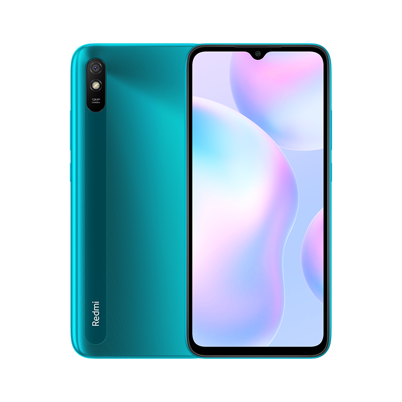 redmi9a5000mah大电量1300万ai相机八核处理器手机红米小米湖光绿4gb