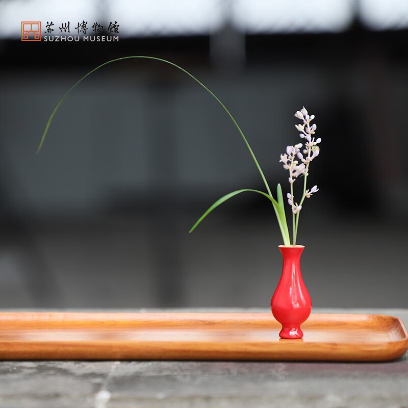 苏州博物馆陶冶之珍冷瓷冰箱贴器釉瓷器迷你小花器留言贴文创生日礼物送男生 立体多用冰箱贴套装