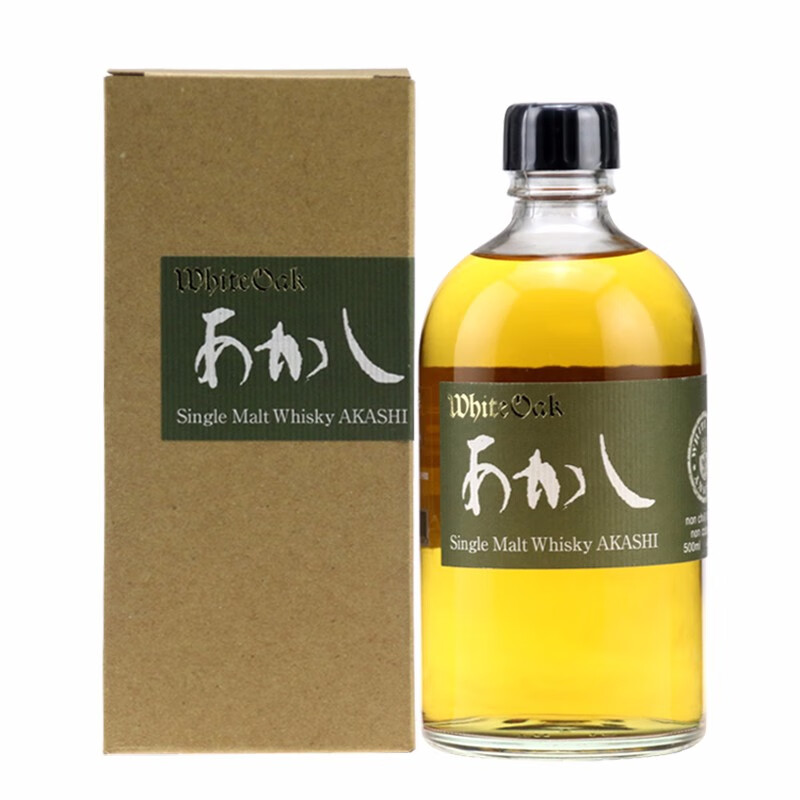 明石日本 明石威士忌 信 烈酒 蒸馏酒 进口洋酒日本威士忌 明石单一