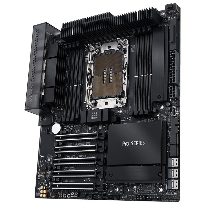 华硕pro ws w790e sage lga4677 至强w-2400 w-3400 工作站主板 pro