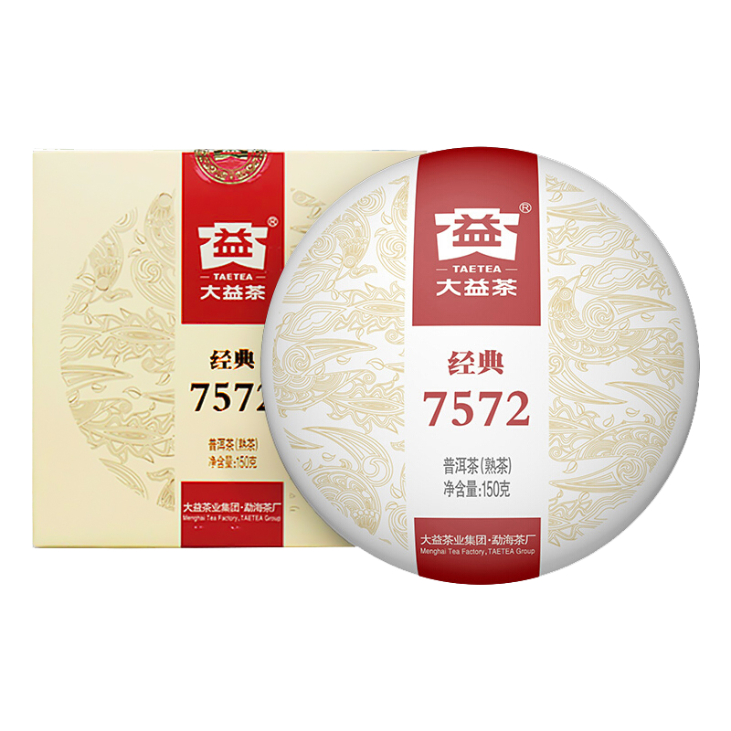 TAETEA 大益 经典7572 普洱熟茶 150g