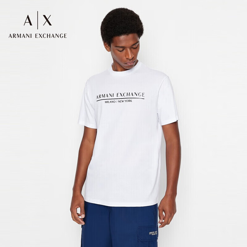 阿玛尼armani exchange【礼物】ax男士t恤衫