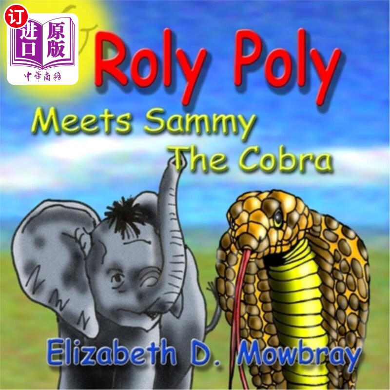 海外直订roly poly meets sammy the snake 罗利·波利遇见了蛇萨米