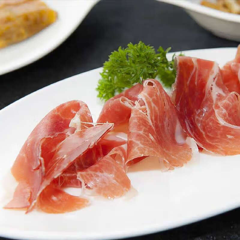 禾澹西班牙伊比利亚火腿片即食生吃个月风干前腿 后腿手工切片 谷饲