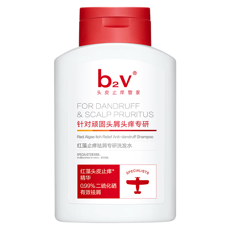 b2v0.99%二硫化硒洗剂 强劲去屑缓解头痒洗发水220ml 控油去屑洗头膏