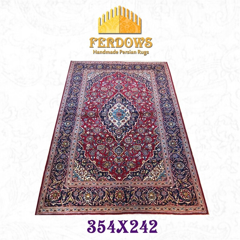 ferdows佛托丝波斯地毯 伊朗原装进口纯手工编织纯羊毛欧式美式法式