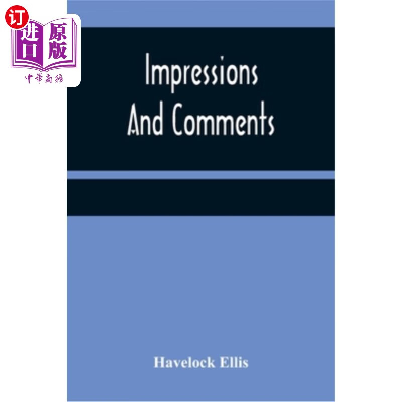 海外直订impressions and comments 印象和评论