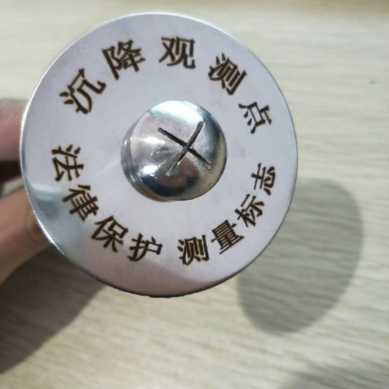 定制不锈钢沉降观测点:观测钉:水准点:gps点:基准点:测量标志观测