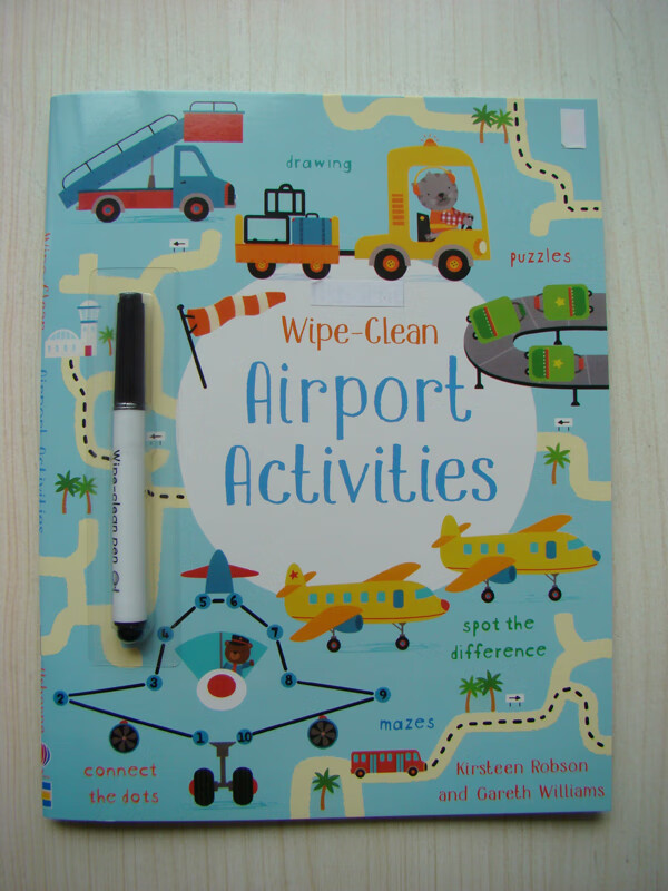 wipe clean可擦写幼儿童描红练习