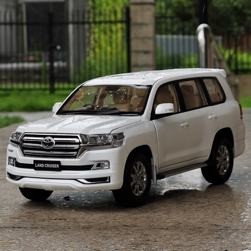 跃纪生 齐辉1:18丰田陆地巡洋舰 lc200兰德酷路泽 合金汽车模型车模