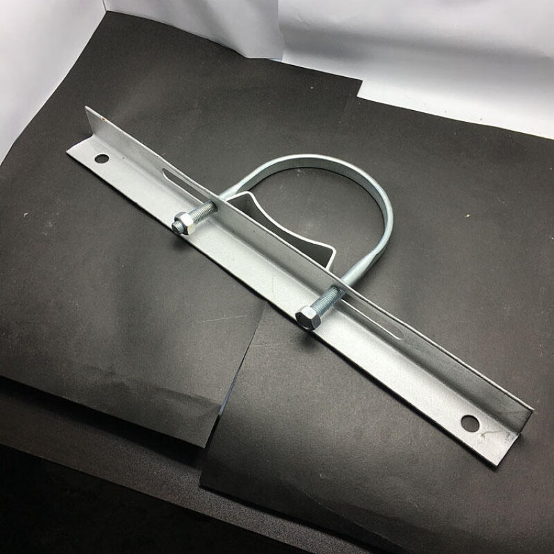 梦茜儿横担 通电电线杆固定瓷瓶支架 4-6孔二线四线 电力瓷瓶 1米抱箍