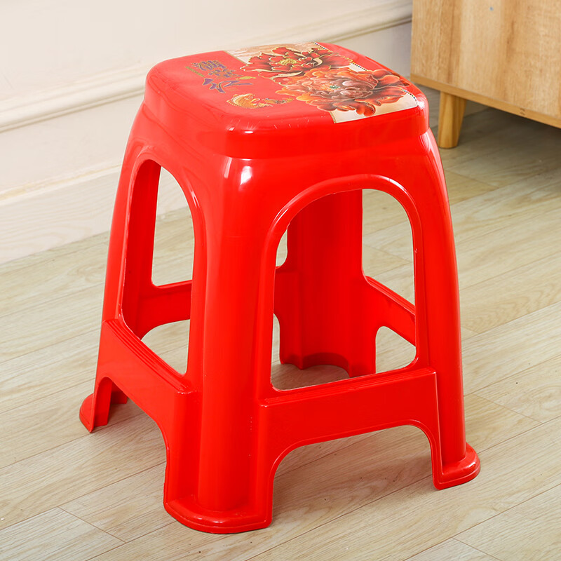 特厚贴花红色1个 高47cm