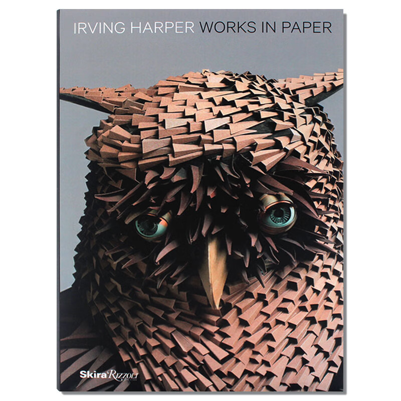 works in paper 设计传奇 欧文·哈珀作品集 开创性纸雕塑作品展示