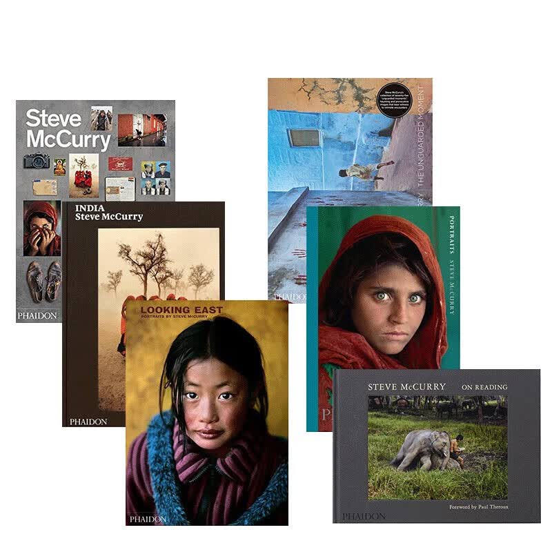 【MG】斯蒂夫麦柯里Steve McCurry摄影作品集合6册 英文原版图书籍史蒂夫麦凯瑞