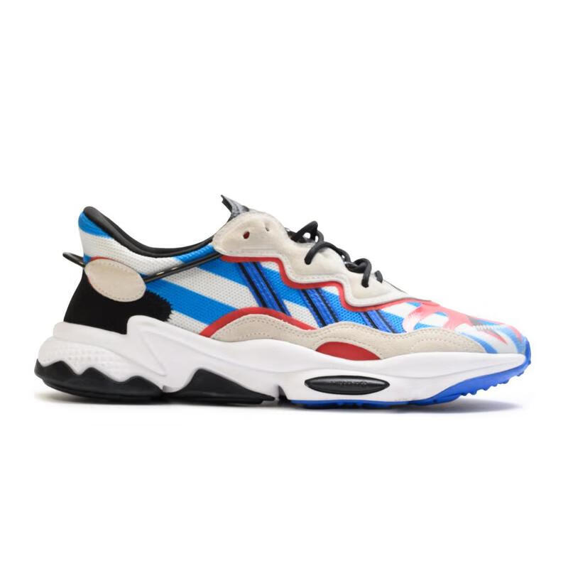 honda平底防滑撞色回弹时尚休闲鞋 whitebluebright blue 37