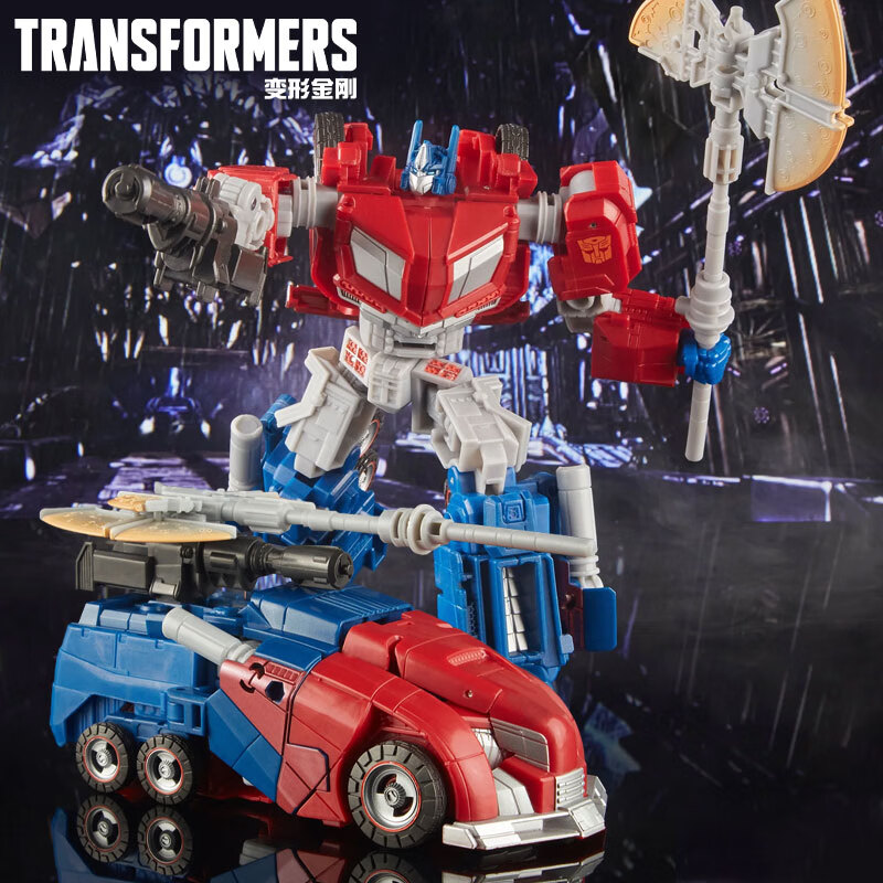 变形金刚（TRANSFORMERS）儿童男孩玩具车模型手办生日礼物电影WFC03航行家级擎天柱F7242