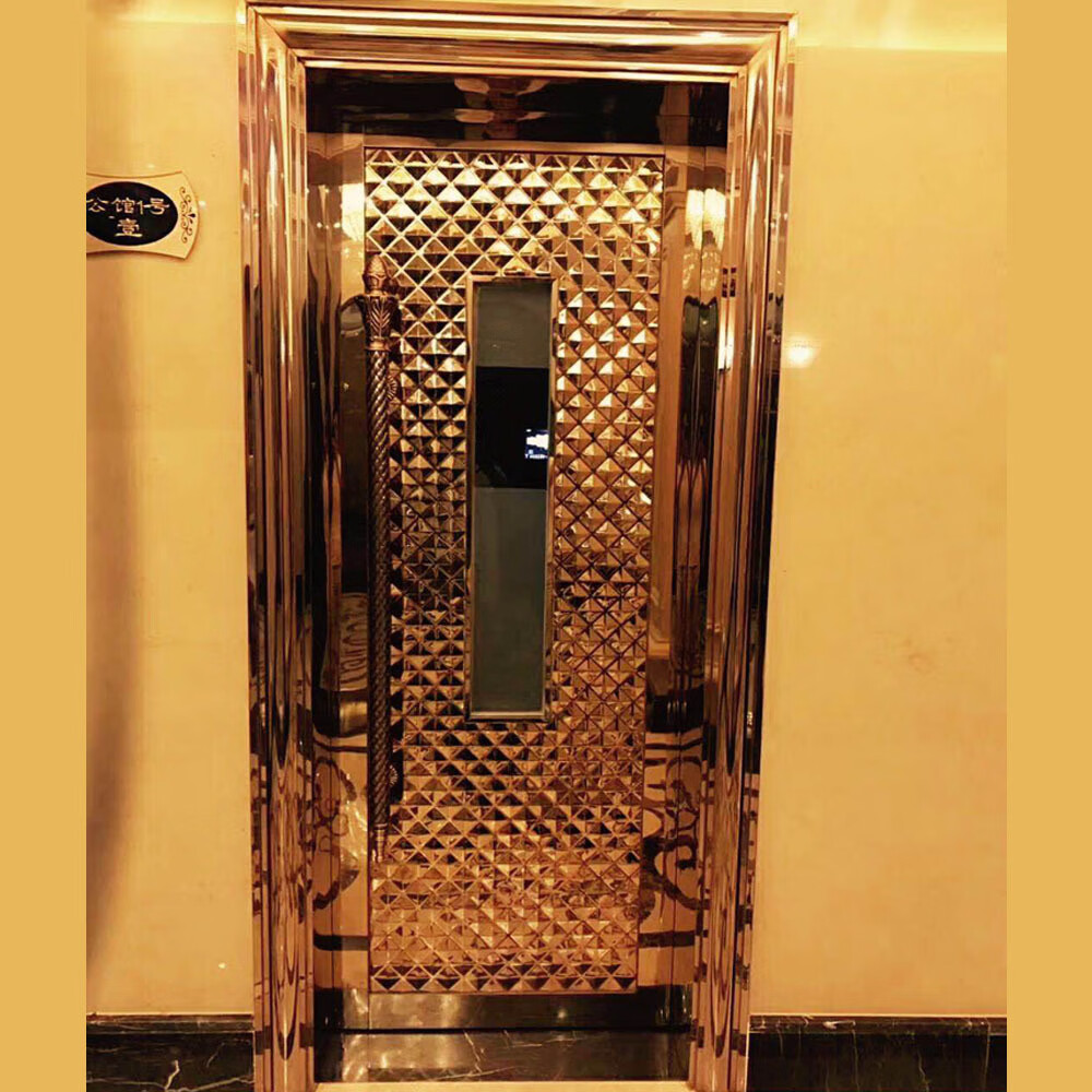 润华年厂家酒吧专业隔音门会所包厢防火门厕所门不锈钢门包房 巧克力