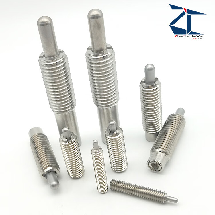 不锈钢弹簧柱塞 定位订料销pjlsw3-3 超轻载弹簧分度销 pjlsw16-15