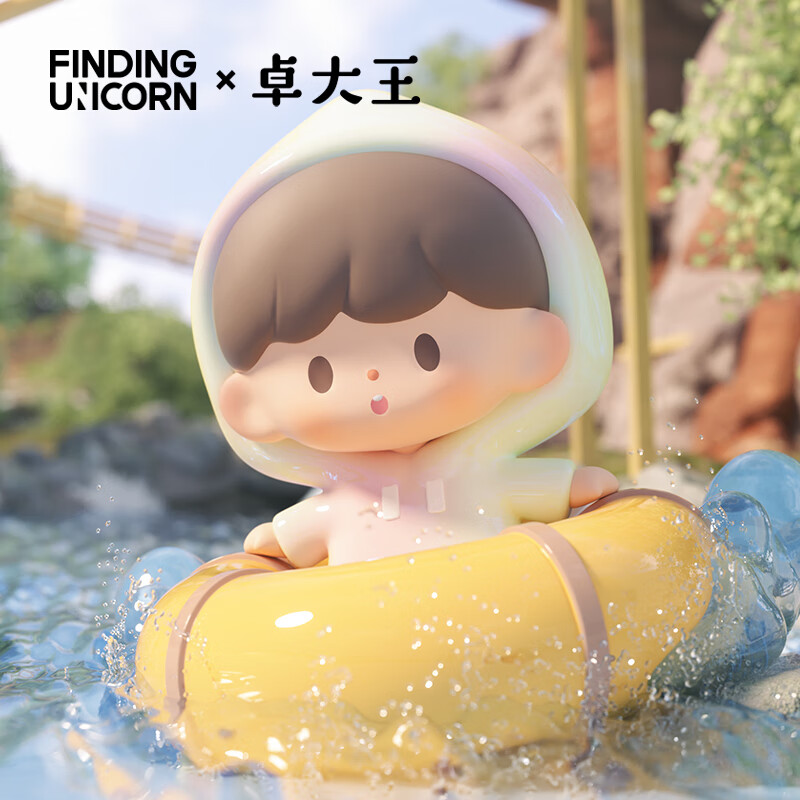 寻找独角兽（FindingUnicorn）卓大王宝藏乐园系列盲盒潮玩摆件手办创意生日礼物单盒