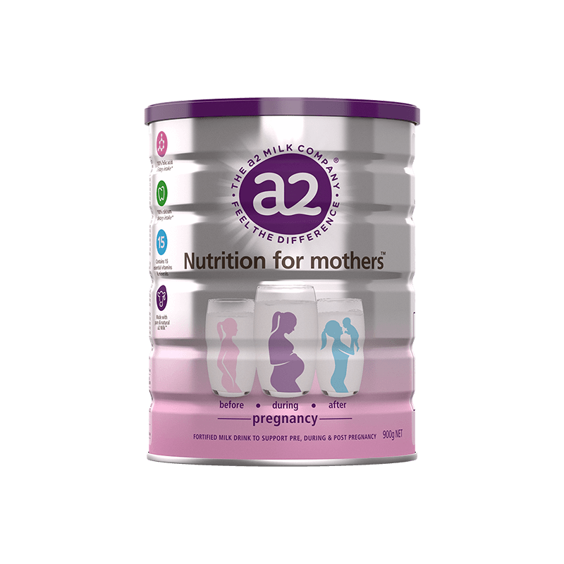 a2 白金版 低脂孕妇孕妈粉 含天然A2蛋白 叶酸DHA升级配方900g/罐 （备孕 孕期及哺乳期适用）母婴店专享