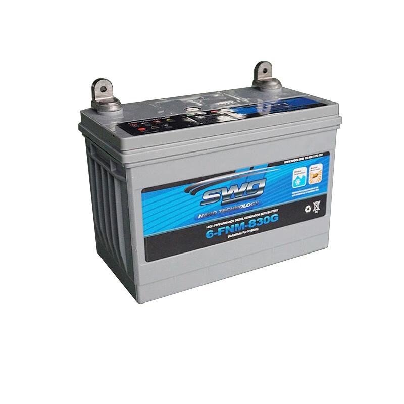 柒亦辰 6-fnm-670g 柴油发电机蓄电池高电瓶 一台