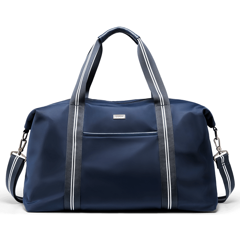 高尔夫GOLF旅行包手提单肩斜挎行李包男士旅游包休闲运动健身包防泼水大容量旅行袋包 蓝色