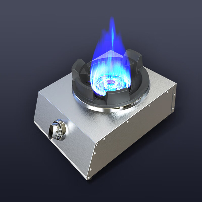 驰诺猛火灶单灶商用猛火炉台式煤气灶液化气灶炉头饭店中高压火 加厚