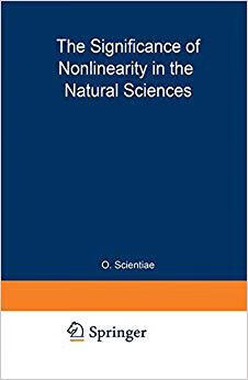 预订 the significance of nonlinearity in the natural sciences