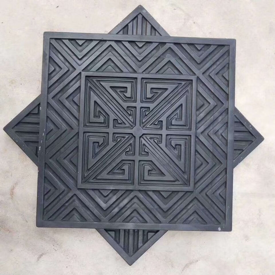 仿古400乘400铺地砖铺地砖,小青砖铺地立瓦砖雕仿古窗花砖雕 唐莲1