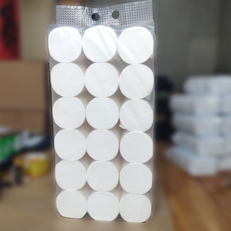 品秀卫生纸 品秀商务家用卫生纸无芯卷纸大卷卫生纸木浆18卷2.