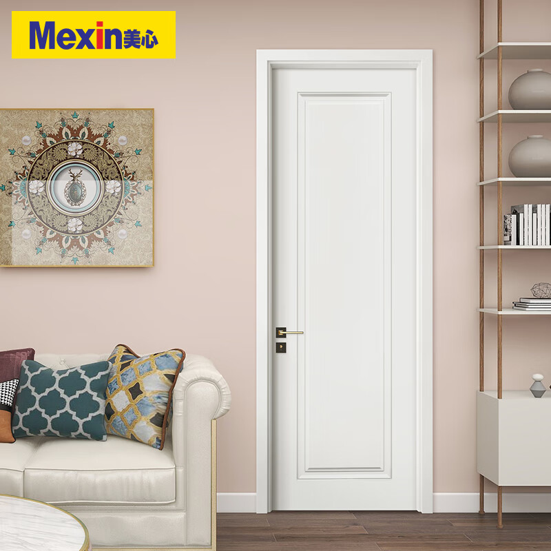 mexin美心木门室内门卧室门环保烤漆时尚简约木质复合卧室门3014 下单