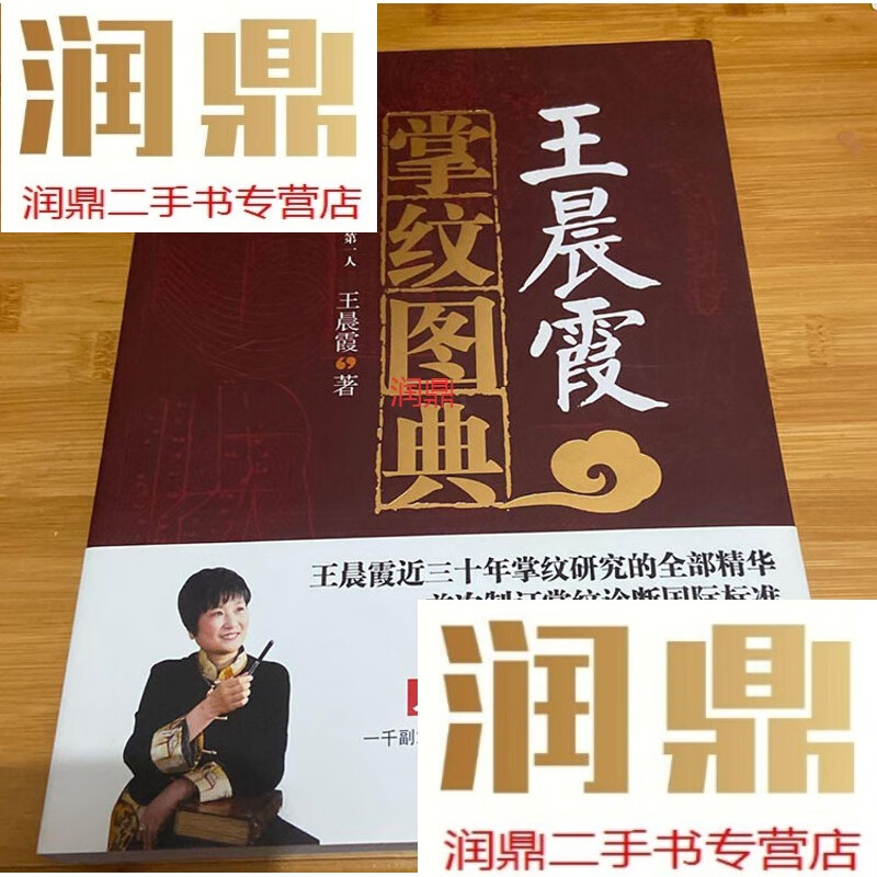 【二手九成新】二手王晨霞掌纹图典