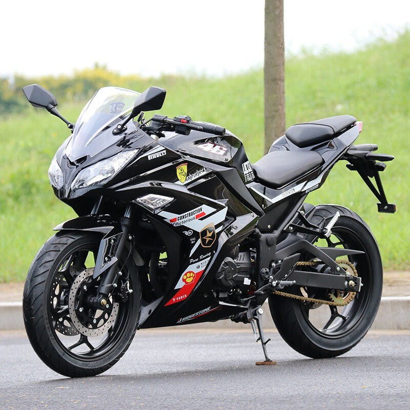桃路二手原装小忍者250摩托车r3跑车s款公路赛双缸水冷400重机地平线