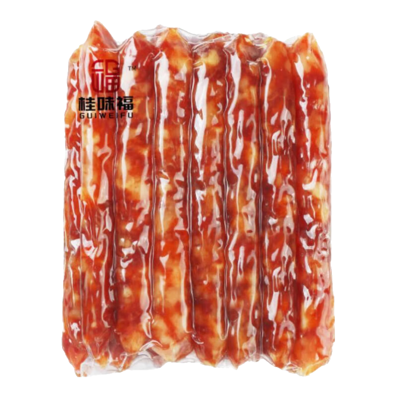海需園海鮮海味臘腸正宗廣式香腸傳統(tǒng)特產(chǎn)臘味烤腸年貨送禮瑤柱味純?nèi)饽c 250g海鮮海味臘腸*1袋