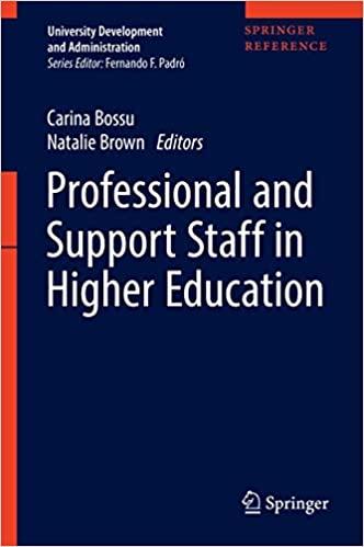 Professional and Support Staff in Higher Educat