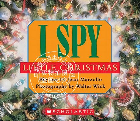 现货 I Spy Little Christmas