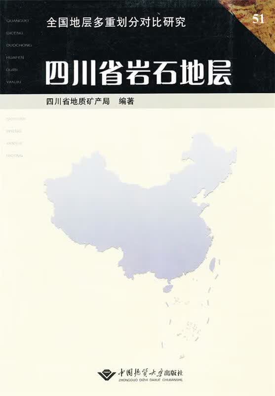 四川省岩石地层 辜学达,刘啸虎主编【正版书】