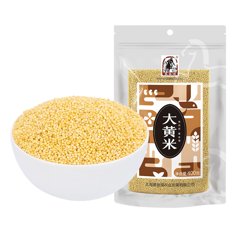 塞翁福 大黄米(黍米 黄黏米 无添加 杂粮 粗粮)400g