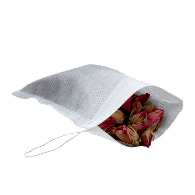 潇嵩小号茶包袋一次性泡茶袋过滤袋茶叶包装袋小泡袋无纺布袋子 6*8厘米100个