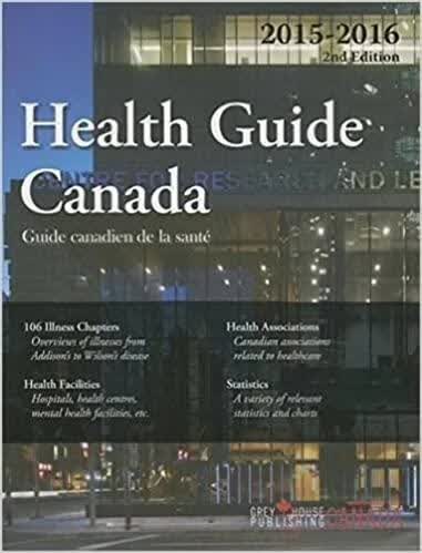 预订Health Guide Canada, 2015/16          