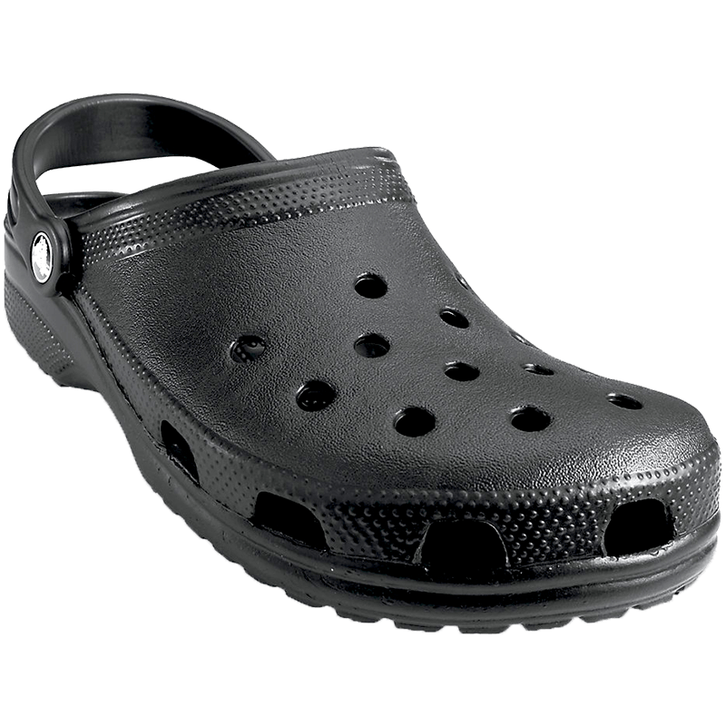 CROCS卡駱馳檀健次同款經(jīng)典洞洞鞋男沙灘鞋戶外沙灘包頭拖鞋女鞋|10001 黑色-001 39 (240mm)