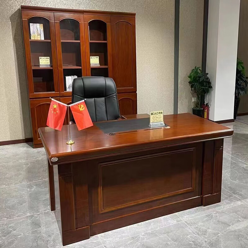 有棱有角 班台桌 简约电脑桌班台写字桌可定制ylyj-wz-003