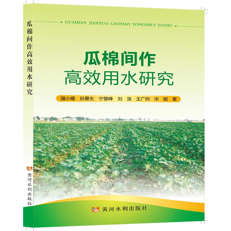 正版书籍 瓜棉间作用水研究 强小嫚 ... [等] 著 黄河水利出版社