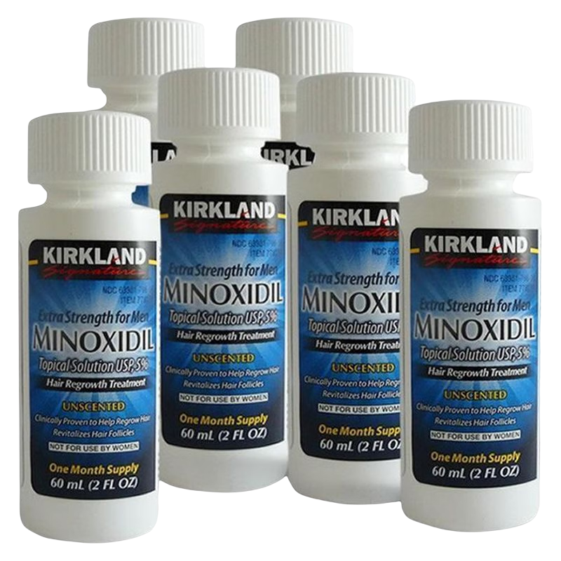 PLUS会员:KIRKLAND Signature 科克兰 米诺地尔生发液 5% 60ml*6瓶,168元包邮—— 慢慢买比价网