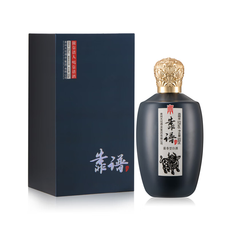 靠谱酒 贵州茅台镇 无忧酒业集团出品 酱香型白酒 53度 500ml 单瓶
